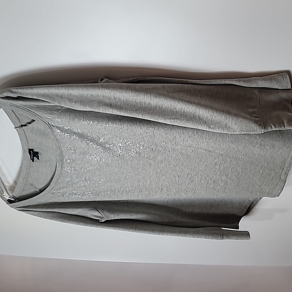 Torrid Gray Iridescent Pullover Top size L or 12. - Picture 5 of 10